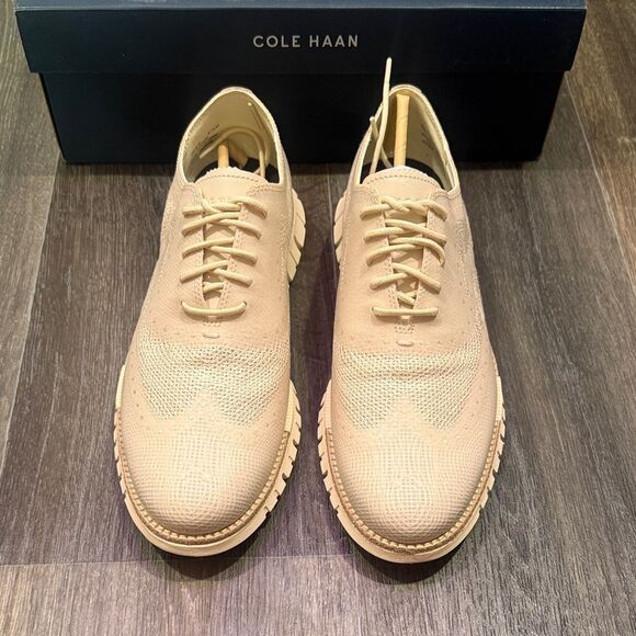 Cole Haan Men\'s zerogrand remastered embrostitch wingtip Oxford Sz 8.5 main image 8